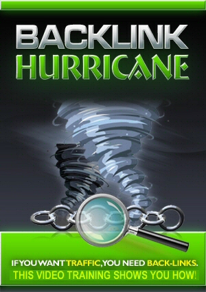 Back Link Hurricane - Videocourse